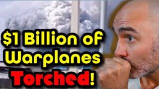 Ukraine TORCHES Dozens of Russian Aircraft in Covert Op!