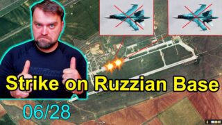Update from Ukraine | Awesome News! Strike on Ruzzian Base!