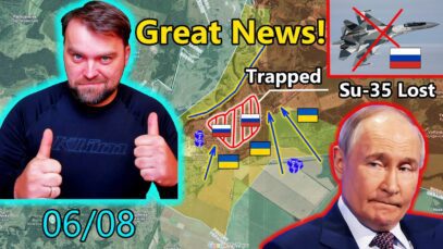 Update from Ukraine | Awesome new! Ruzzian regiment trapped, Su-35