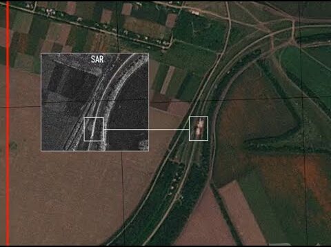 Update on Drone Strike on Russian Tank Train! Satellite Image