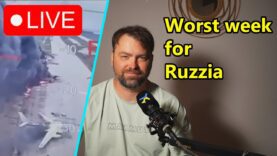 Worst week for Ruzzia. Live stream with Denys Davydov.