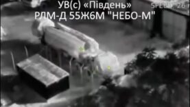 Multiple Elements of the Nebo-M Radar Complex Destroyed by Marine-Launched