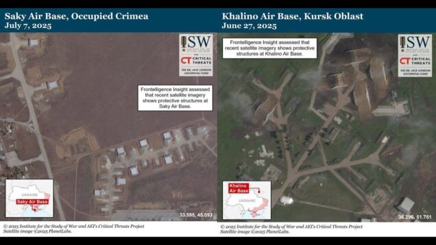 Operation Spiderweb: Satellite Imagery Shows Russia FINALLY Building Concrete Shelters