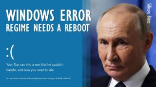 Putin’s Enablers Suffer from Fatal Windows Errors