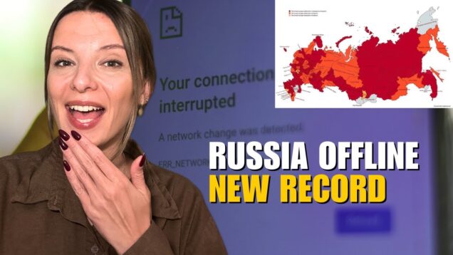 RUSSIA OFFLINE: MOBILE & WIRED INTERNET DISAPPEARED Vlog 1100: War