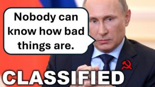 Russia is Now Hiding Everything