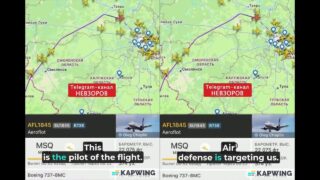 Russian Air Defence Almost Shoots Down ANOTHER Passenger Airliner–Flight AFL1845