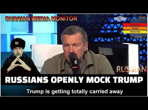 Russian Media BRUTALLY Turned on Trump!