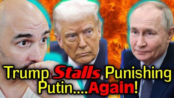 Trump CHICKENS OUT on Punishing Putin! “Maybe Later”!!!