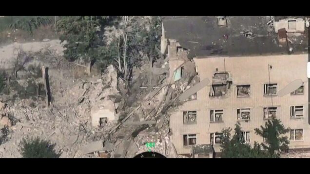 Ukraine Gets Revenge on Kherson Drone Operators: Building Used by