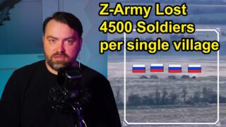 Update from Ukraine | 4500 troops Lost per village. Frontline