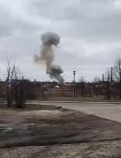 Akhtyrka, tank repairing factory destroyed…
