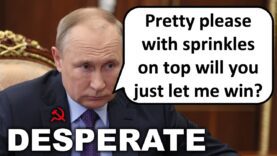 Putin is DESPERATE for a CEASEFIRE Now