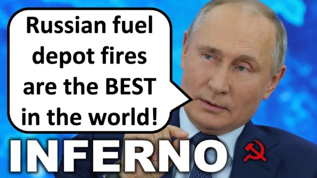Russian Oil Depot Fire Goes on 7th Day! – Jake