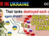 02 Oct: UNBELIEVABLE! Confused Russian Tank Drivers CRASH INTO EACH