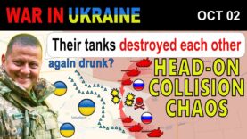 02 Oct: UNBELIEVABLE! Confused Russian Tank Drivers CRASH INTO EACH