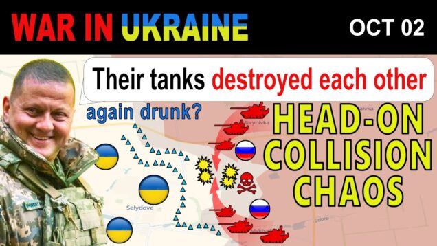 02 Oct: UNBELIEVABLE! Confused Russian Tank Drivers CRASH INTO EACH