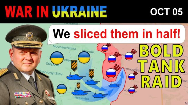 05 Oct: TANKS UNLEASHED! Ukrainians CUT OFF RUSSIAN BRIDGEHEAD! |