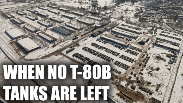 ~1,000 T-80BVs Tanks Disappear From Russian Storage Bases