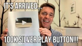 100K YOUTUBE SILVER PLAY BUTTON – THANK YOU to Everyone