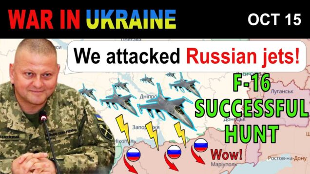 15 Oct: Finally! SUCCESSFUL F-16 MISSION. RUSSIAN JETS DOWNED. |