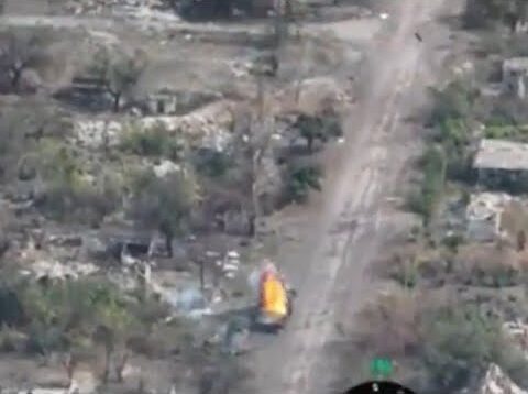 17 Russian Vehicles Attack Kurakhove, Donetsk, Just Four Returned