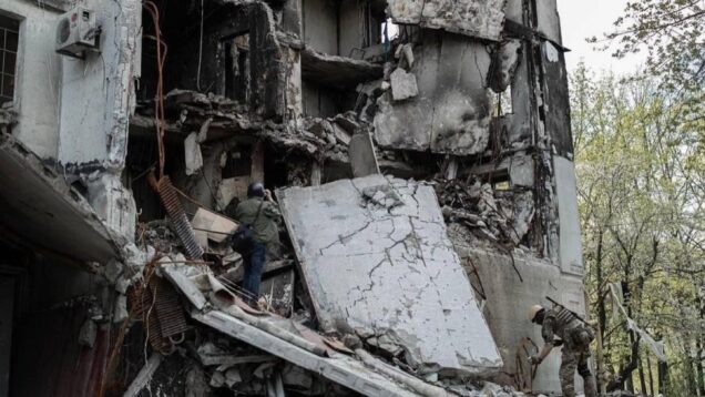 Heroic The occupiers carry out a constant and cynical shelling