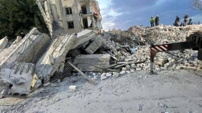 Last night Russia attacked from “Uragan” on a residential five-storey