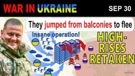 30 Sep: FOOTAGE: Defeated Russian Soldiers JUMP FROM TOP FLOORS