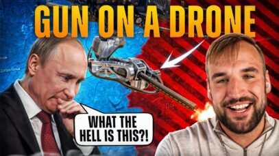Americans Put a Gun on a Drone to Hunt Russian