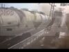 Attempt to Destroy a Freight Train Crossing a Bridge in