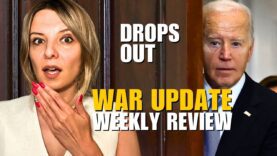 BIDEN WITHDRAWS, PROTESTS & EXPLOSIONS IN RUSSIA, JOHNSON & TRUMP
