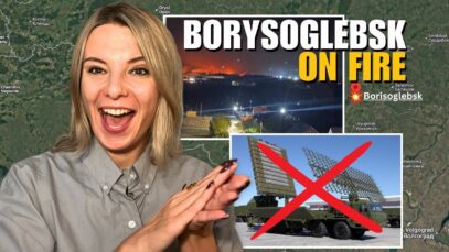 BORYSOGLEBSK AIRBASE ON FIRE & ATACMS STRIKES NEBO-M RADAR Vlog