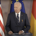 US President Biden in Berlin.