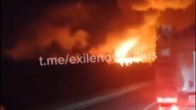 Big Drone Strike Hits Russian Ammunition Storage in Voronezh