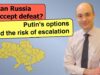 Can Putin accept defeat? — Russia’s way out of the