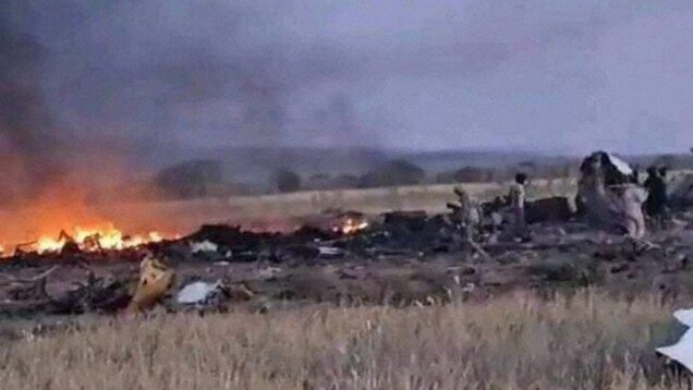 Cargo plane shot down in Sudan, Russian nationals possibly on