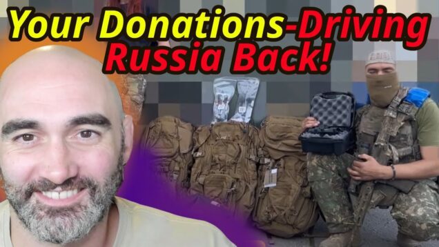 Combat Vet Reacts VIEWERS aid Units Across Ukraine!
