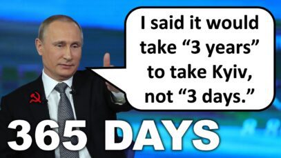 Day 365 of Russia Failing at Their Invasion of Ukraine