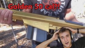 Demolition Matt has a Golden 50cal?!