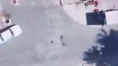 Dozens of videos are surfacing on social media, showing Russian