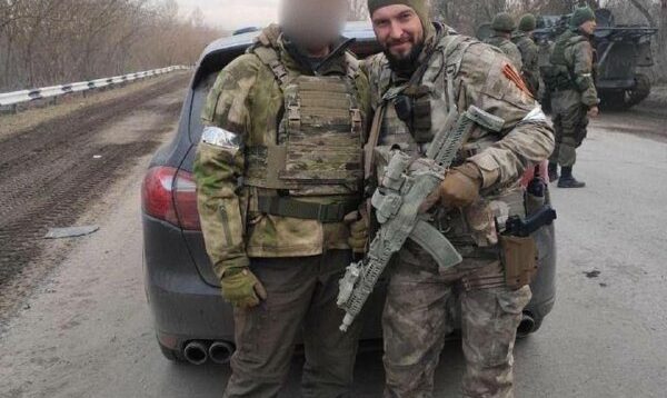 Servicemen of the MTR and other units of the Russian