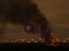 Drone attack sparks fire at Moscow military school