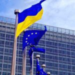 eu ukraine flags european union eu-ukraine flag ec background