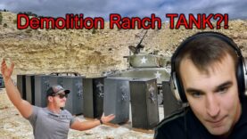Estonian Soldier reacts to Demolition Ranch TANK?!