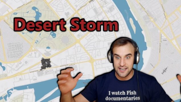 Estonian Soldier reacts to Desert Storm