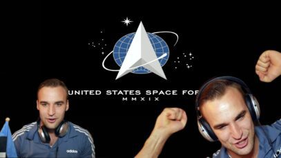 Estonian Soldier reacts to U.S. Space Force