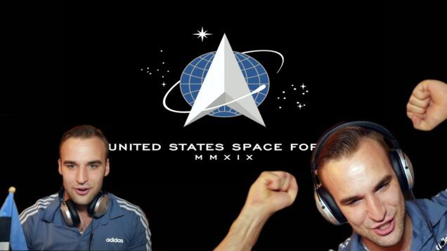 Estonian Soldier reacts to U.S. Space Force