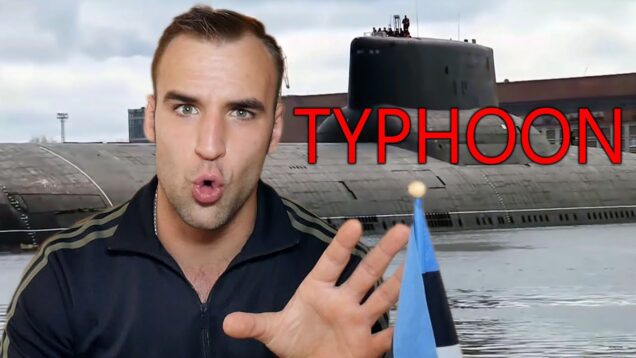 Estonian soldier reviews the biggest Submarine ever built