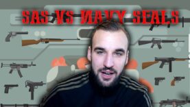 Estonian soldier watches SAS vs NAVY SEALS